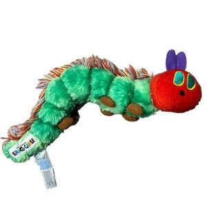 Eric Carle HUNGRY LITTLE CATERPILLAR‎ 10” Plush STUFFED ANIMAL Soft Toy Teach